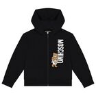 Black Teddy Bear Logo Tracksuit, 1, hi-res
