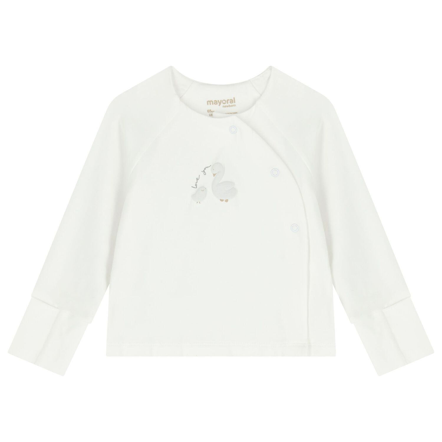 Ivory & Grey 2 Piece Babygrow Set, 1, hi-res