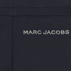 Girls Navy Blue Logo Trousers, 1, hi-res