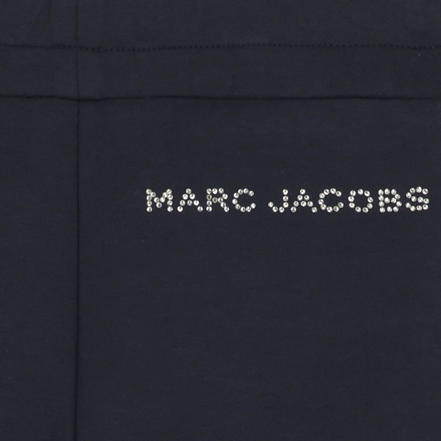 Girls Navy Blue Logo Trousers, 1, hi-res