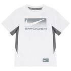 Boys White & Grey Shorts Set, 1, hi-res