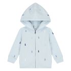 Baby Boys Blue Logo Tracksuit, 1, hi-res