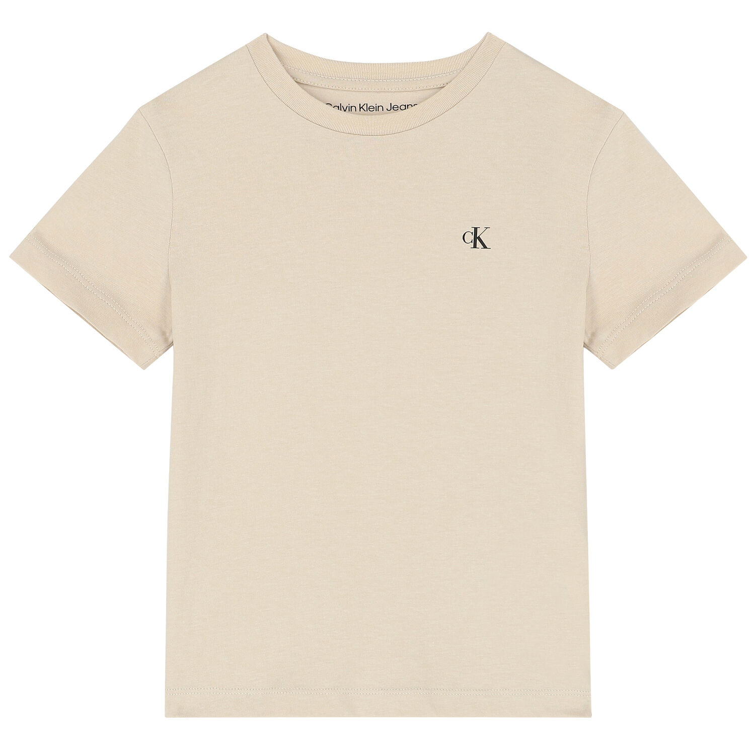 Boys Beige Logo T-Shirts ( 2-Pack ), 3, hi-res