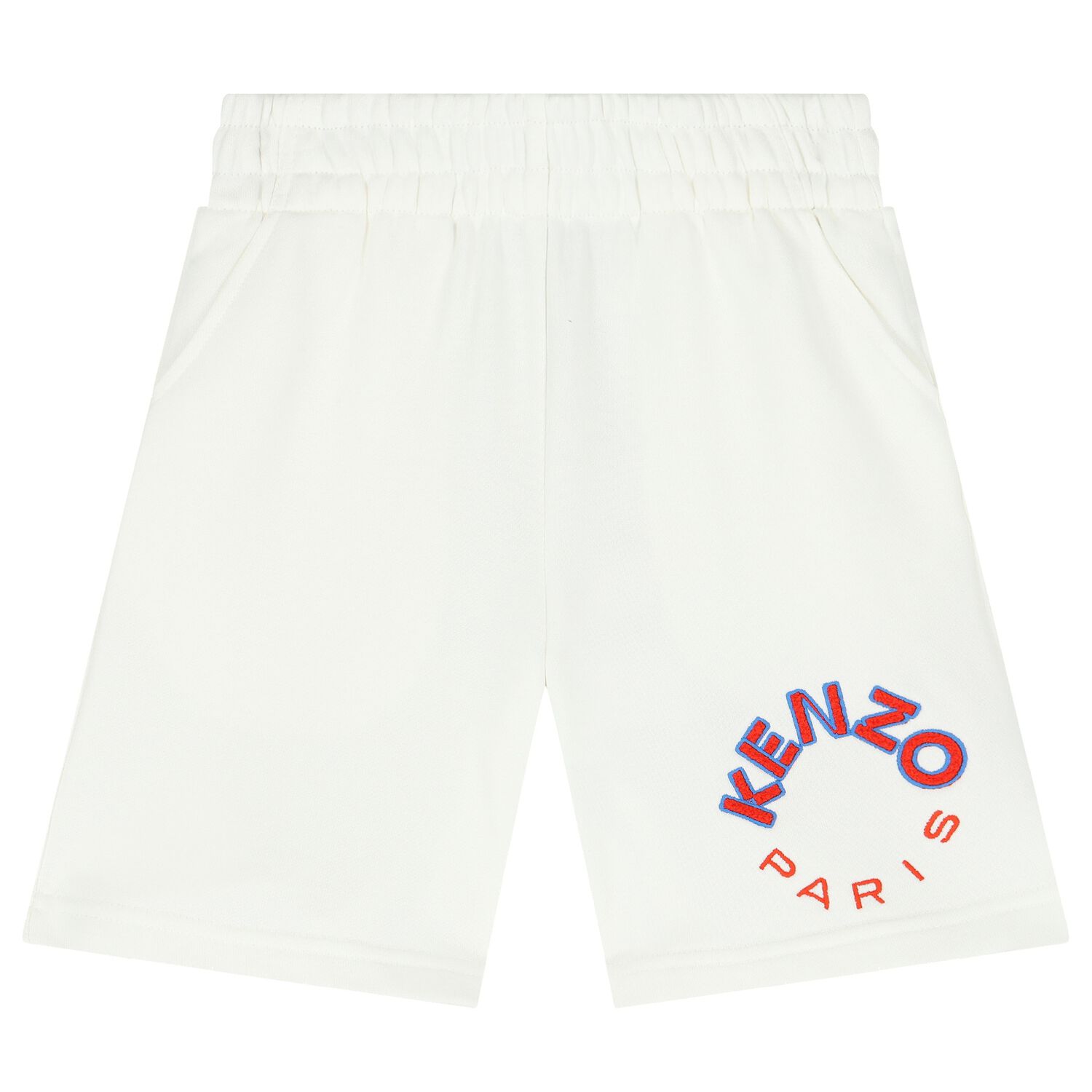 Boys Ivory Logo Shorts, 1, hi-res