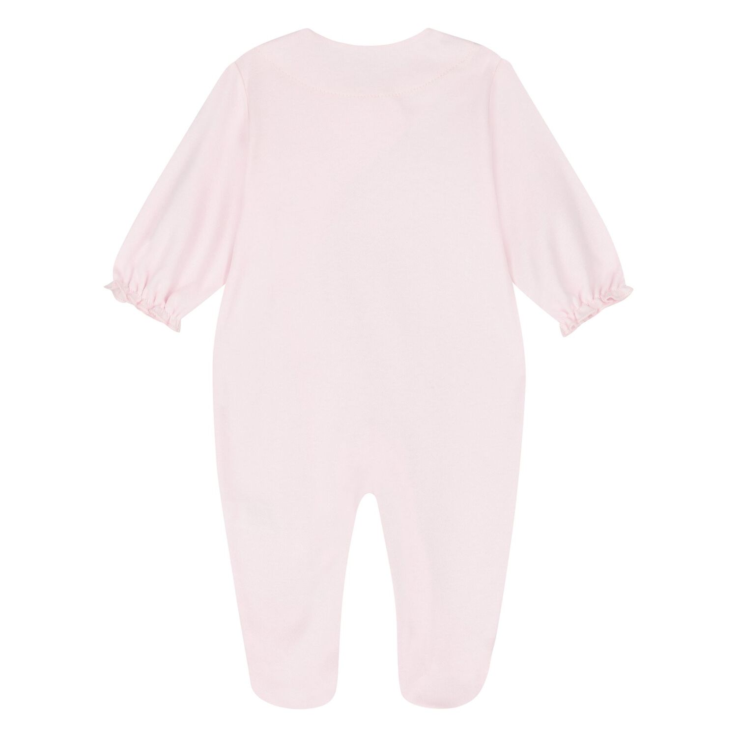 Baby Girls Pink Castle Babygrow, 1, hi-res image number null