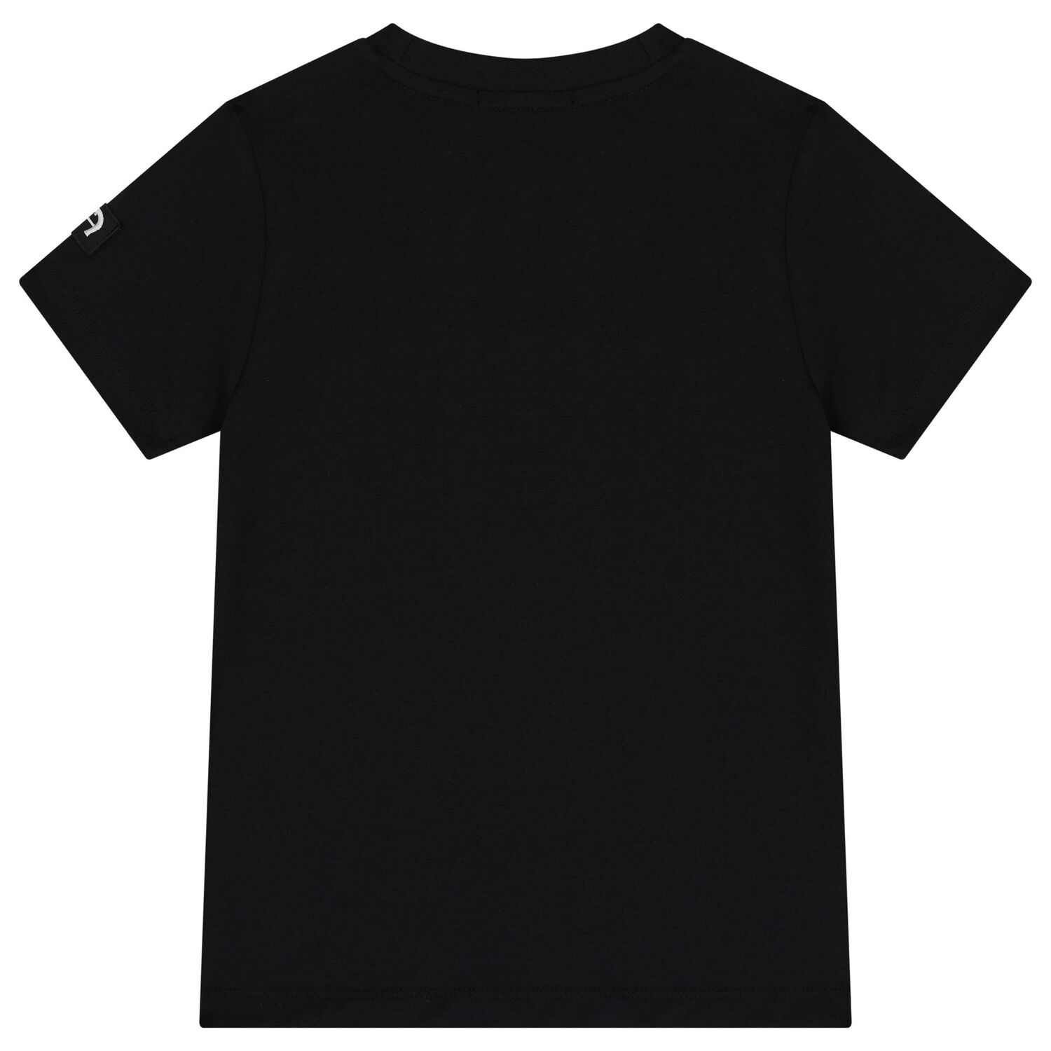 Boys Black Logo T-Shirt, 2, hi-res image number null