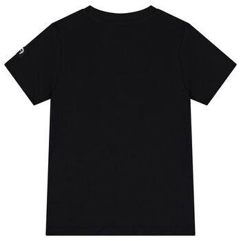 Boys Black Logo T-Shirt