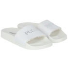 سلايدر بالشعار باللون الأبيض للبنات, 1, hi-res