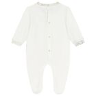 Baby Boys Blue & Ivory Geo Map Babygrow Gift Set, 1, hi-res