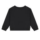 Younger Boys Black Jordan Logo Tracksuit, 1, hi-res