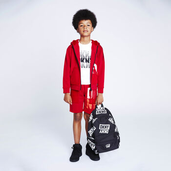 Black & White Logo Backpack