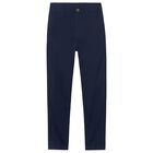 Boys Navy Blue Trousers, 3, hi-res