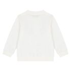 بدلة رياضية بشعار دب تيدي باللون الأبيض للأطفال, 1, hi-res