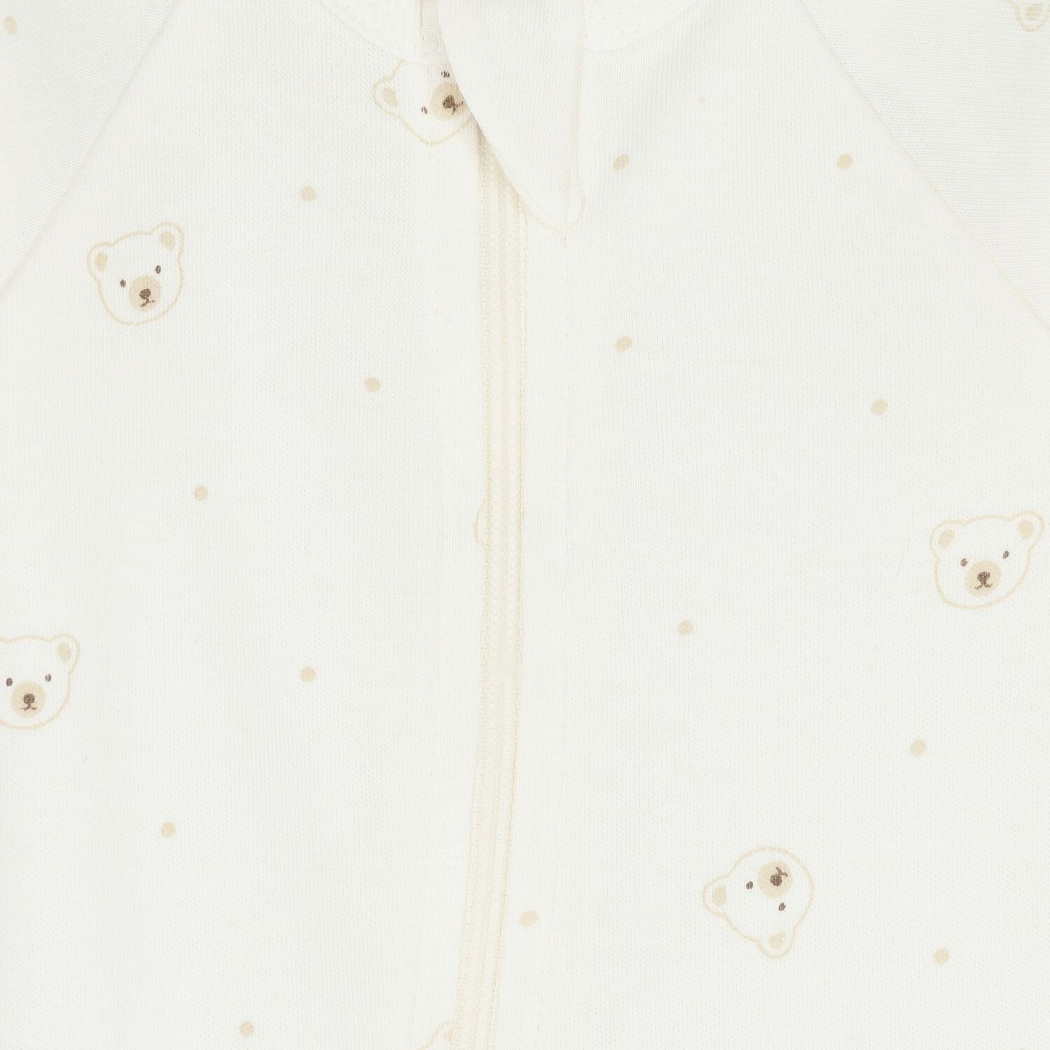 White & Beige Babygrows ( 2 Pack ), 6, hi-res image number null