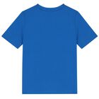 Boys Blue Logo T-Shirt, 6, hi-res