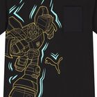 Boys Black Bumblebee Transformers T-Shirt, 1, hi-res