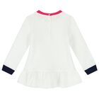 Baby Girls White & Pink Logo Leggings Set, 1, hi-res