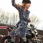 فستان مطبع باللون الكحلى, 1, hi-res