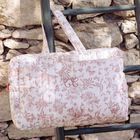 Ivory & Pink Toile De Jouy Baby Changing Bag, 3, hi-res