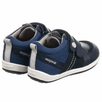 Baby Boys Navy Blue Trainers