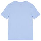 Boys Navy Blue & Blue Logo T-Shirts ( 3-Pack ), 1, hi-res