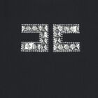 Girls Purple Diamante Logo Pleated Dress, 2, hi-res