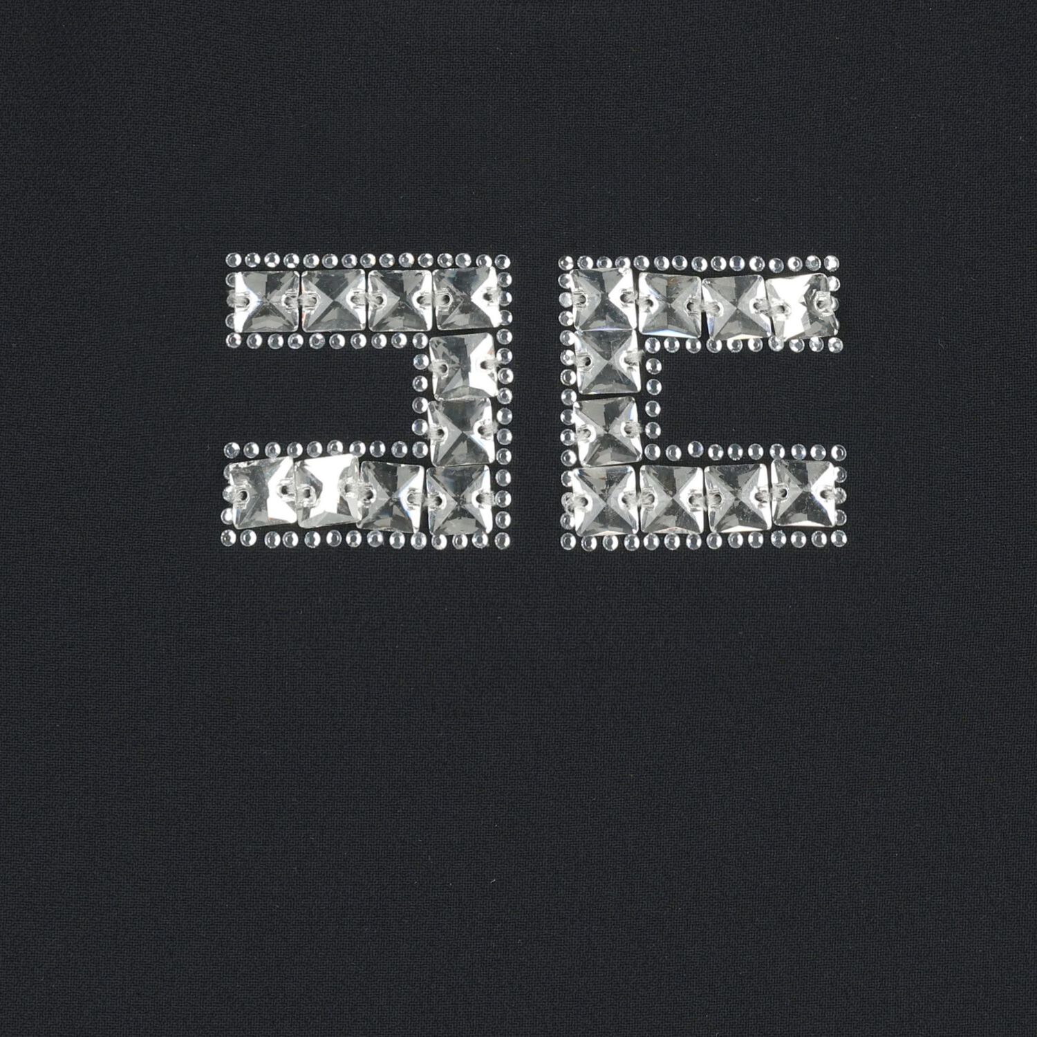 Girls Purple Diamante Logo Pleated Dress, 2, hi-res