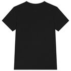 Boys Black & Grey Logo T-Shirts ( 2 Pack ), 7, hi-res