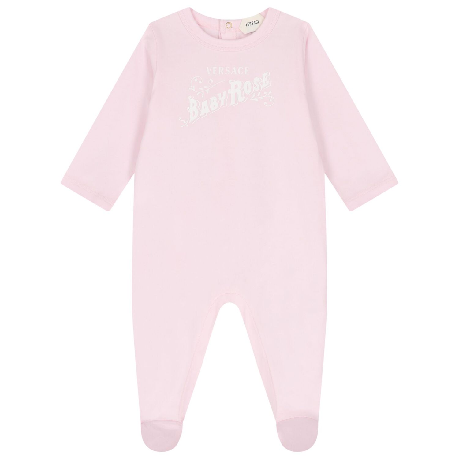 Baby Girls Pink Logo Babygrow Gift Set, 1, hi-res