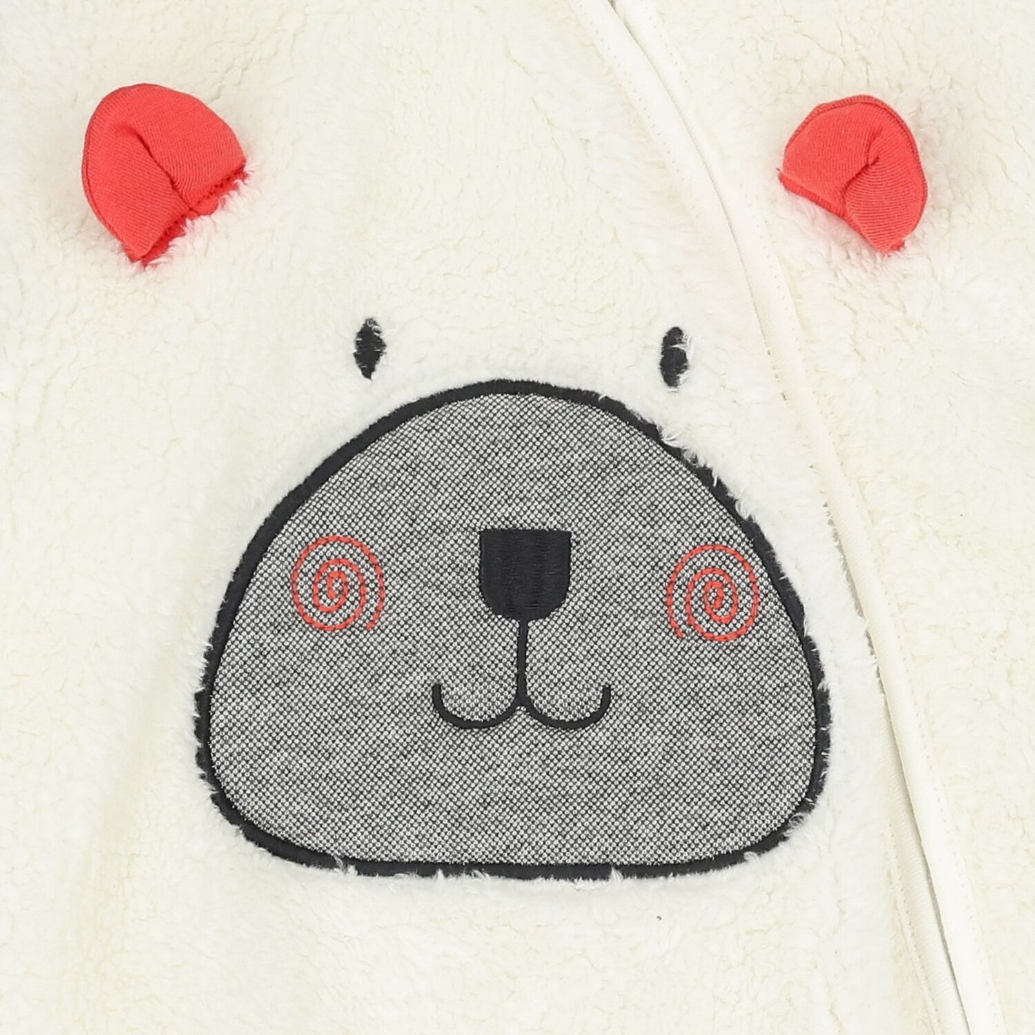 بدلة أطفال من الصوف باللون العاجي, 1, hi-res