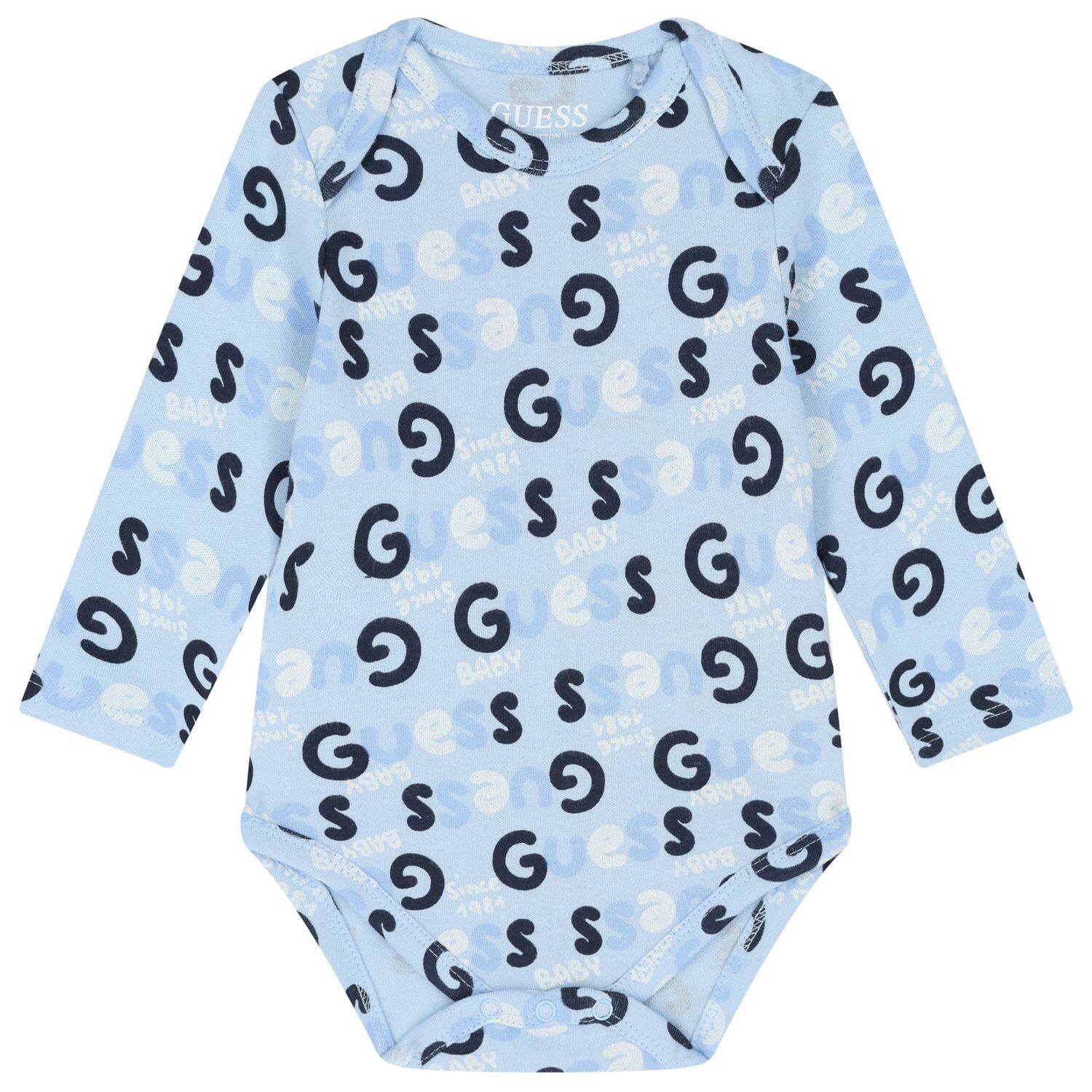 Baby Boys Navy Blue & Blue Logo Gift Set, 3, hi-res