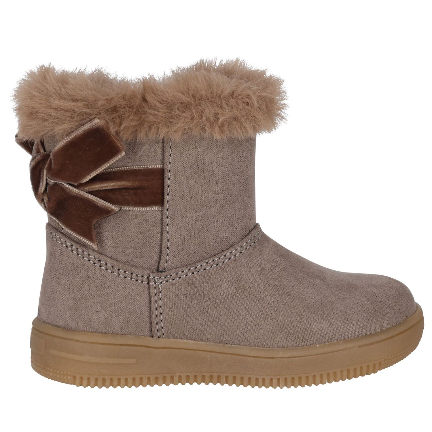 Younger Beige Suede Boots, 1, hi-res image number null