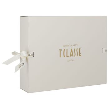 Baby Girls Ivory & Pink Geo Map Babygrow Gift Set