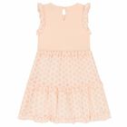فستان بالشعار باللون الزهرى للبنات, 1, hi-res
