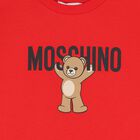 Red Teddy Bear Logo T-Shirt, 3, hi-res