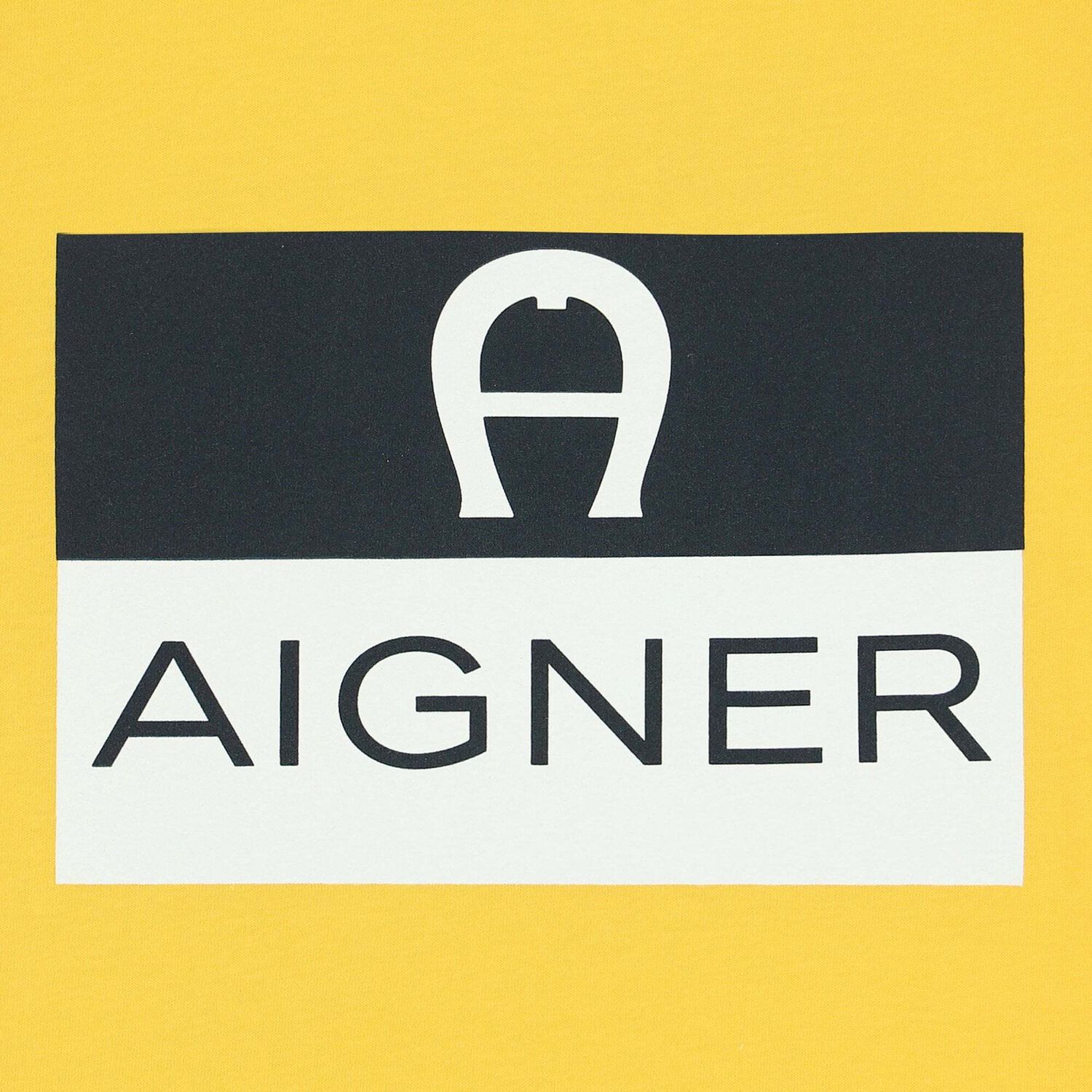 تيشيرت بالشعار باللون الاصفر للاولاد, 1, hi-res