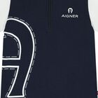 Younger Boys Navy Blue Logo Polo Shirt, 1, hi-res