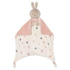 Baby Girls Ivory & Pink Teddy Bear Comforter, 2, hi-res