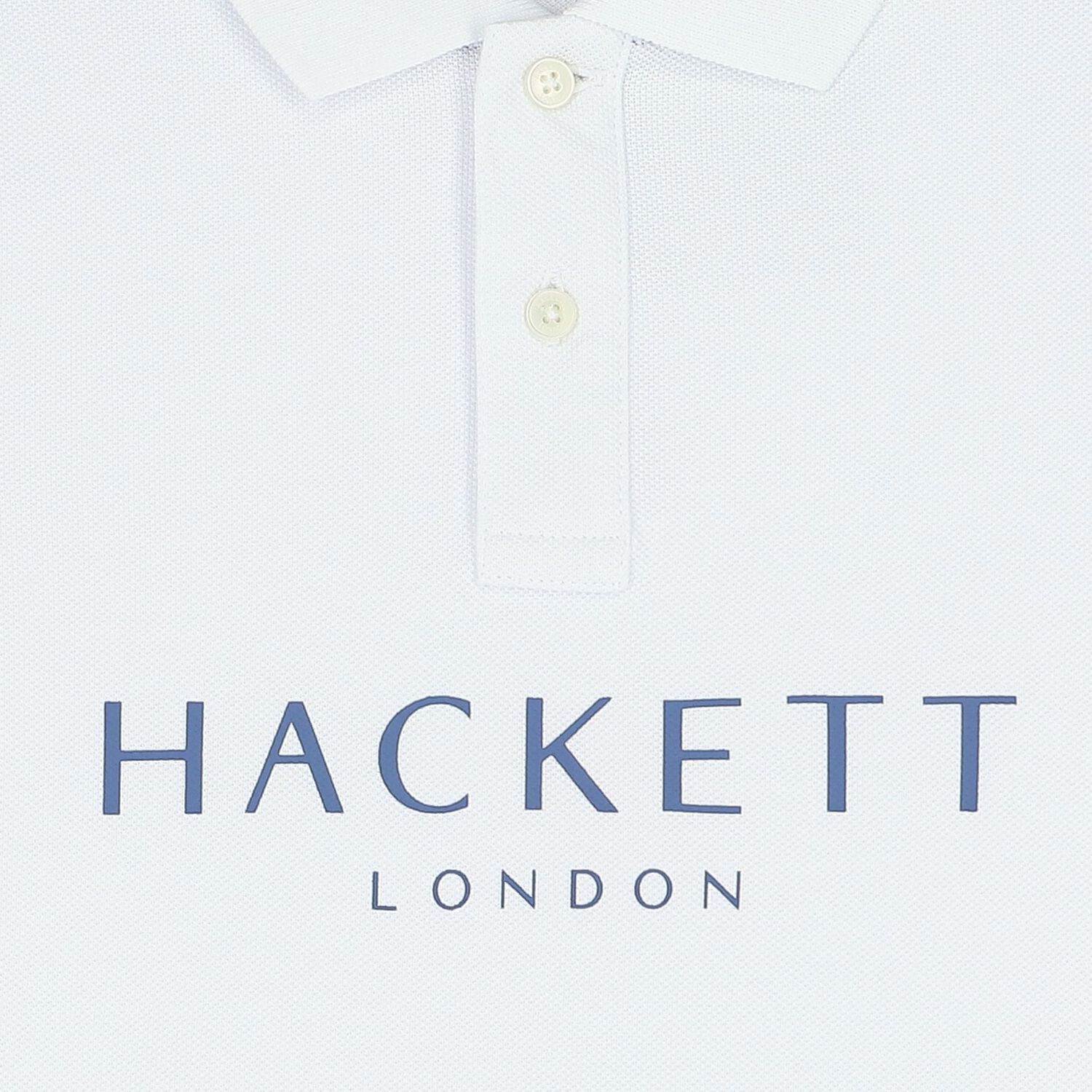 تيشيرت بولو اولاد بالشعار باللون الابيض , 1, hi-res