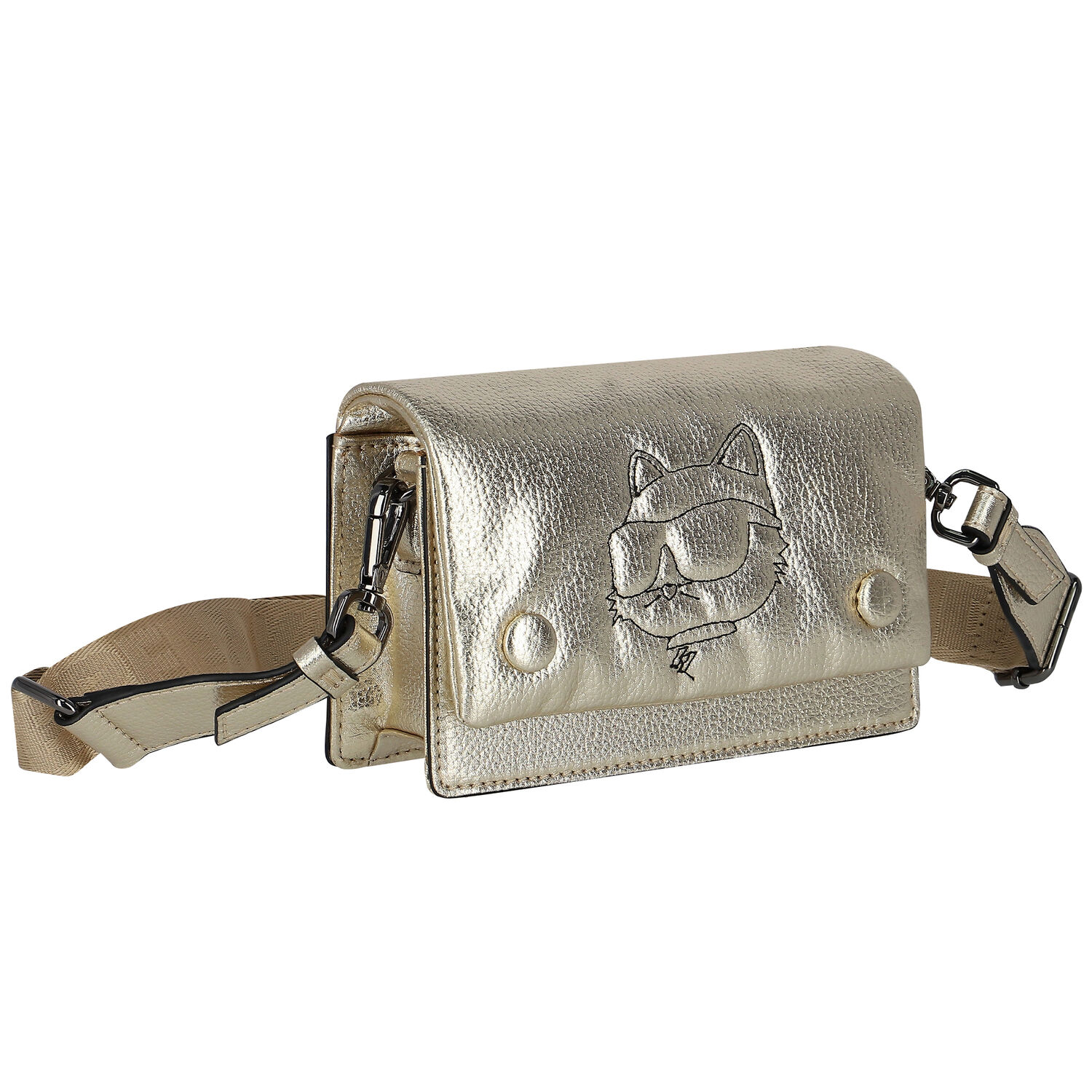 Girls Gold Choupette Handbag, 1, hi-res image number null