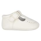 Baby Boys Ivory Pre Walker Shoes, 1, hi-res