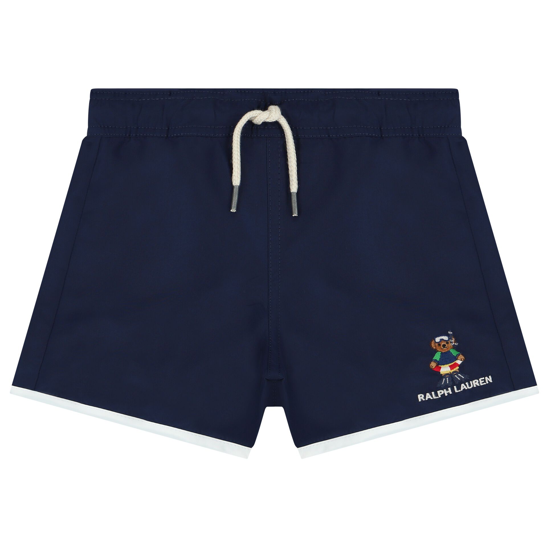 Navy ralph lauren swim shorts on sale