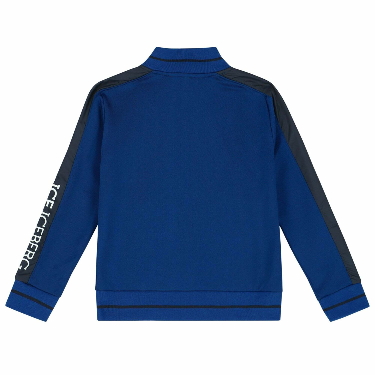 Boys Blue Zip Up Top, 1, hi-res