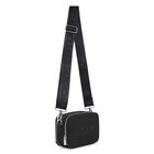 Girls Black Logo Handbag, 1, hi-res