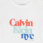 تي شيرت أبيض بشعار للبنات, 2, hi-res