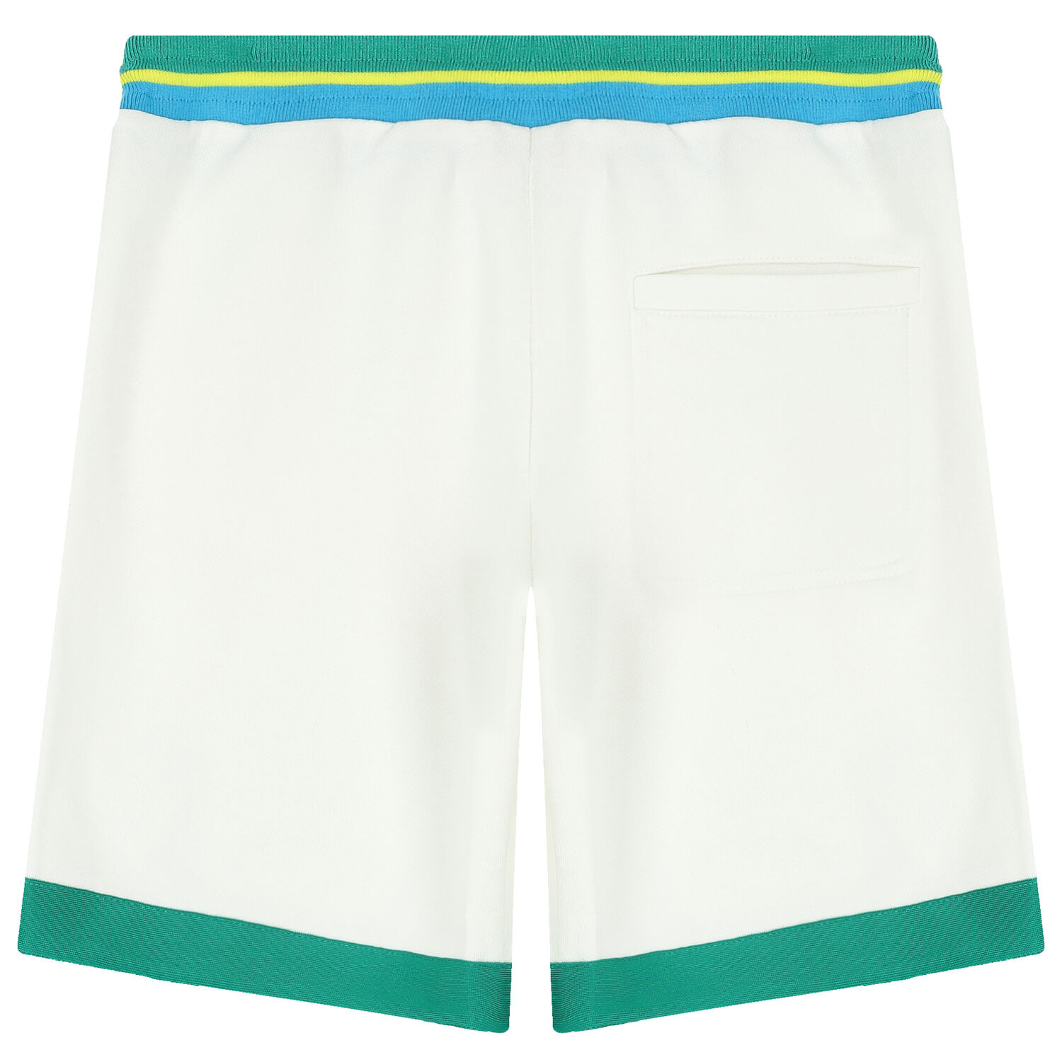 Boys White Logo Shorts, 1, hi-res image number null