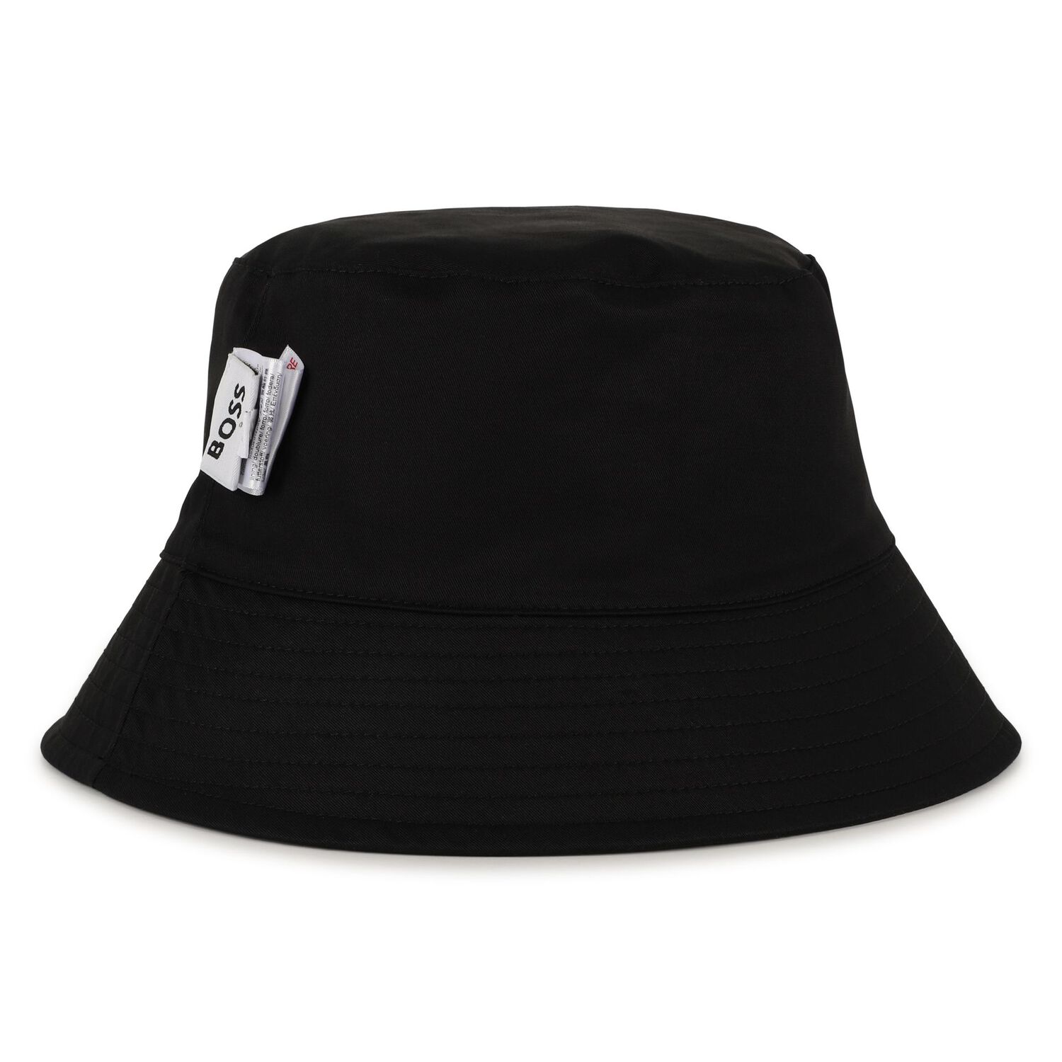 Boys Black Logo Reversible Hat, 1, hi-res