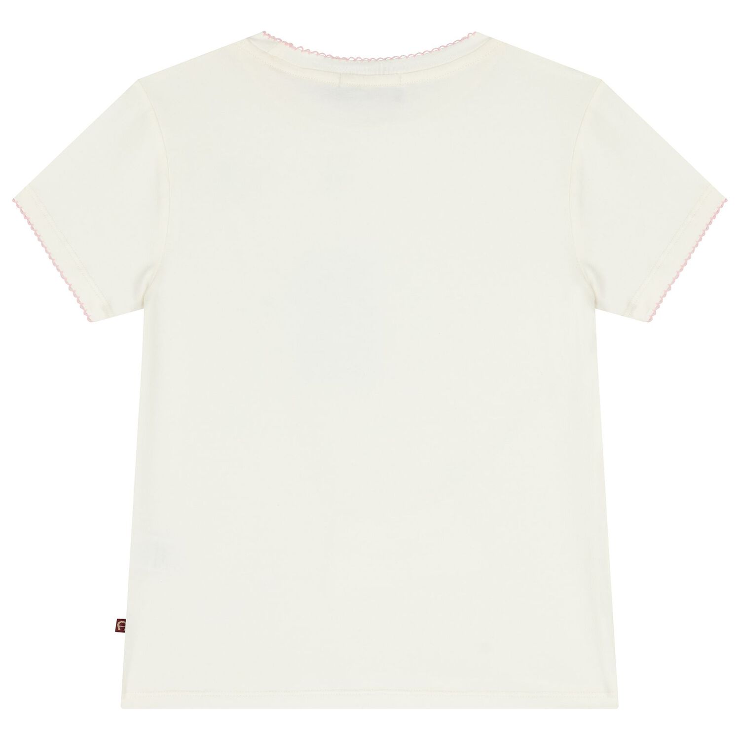 Girls Ivory Logo Bag T-Shirt, 1, hi-res