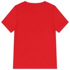Boys Red Logo T-Shirt, 2, hi-res