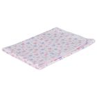 Baby Girls White Billowy Bows Blanket, 1, hi-res